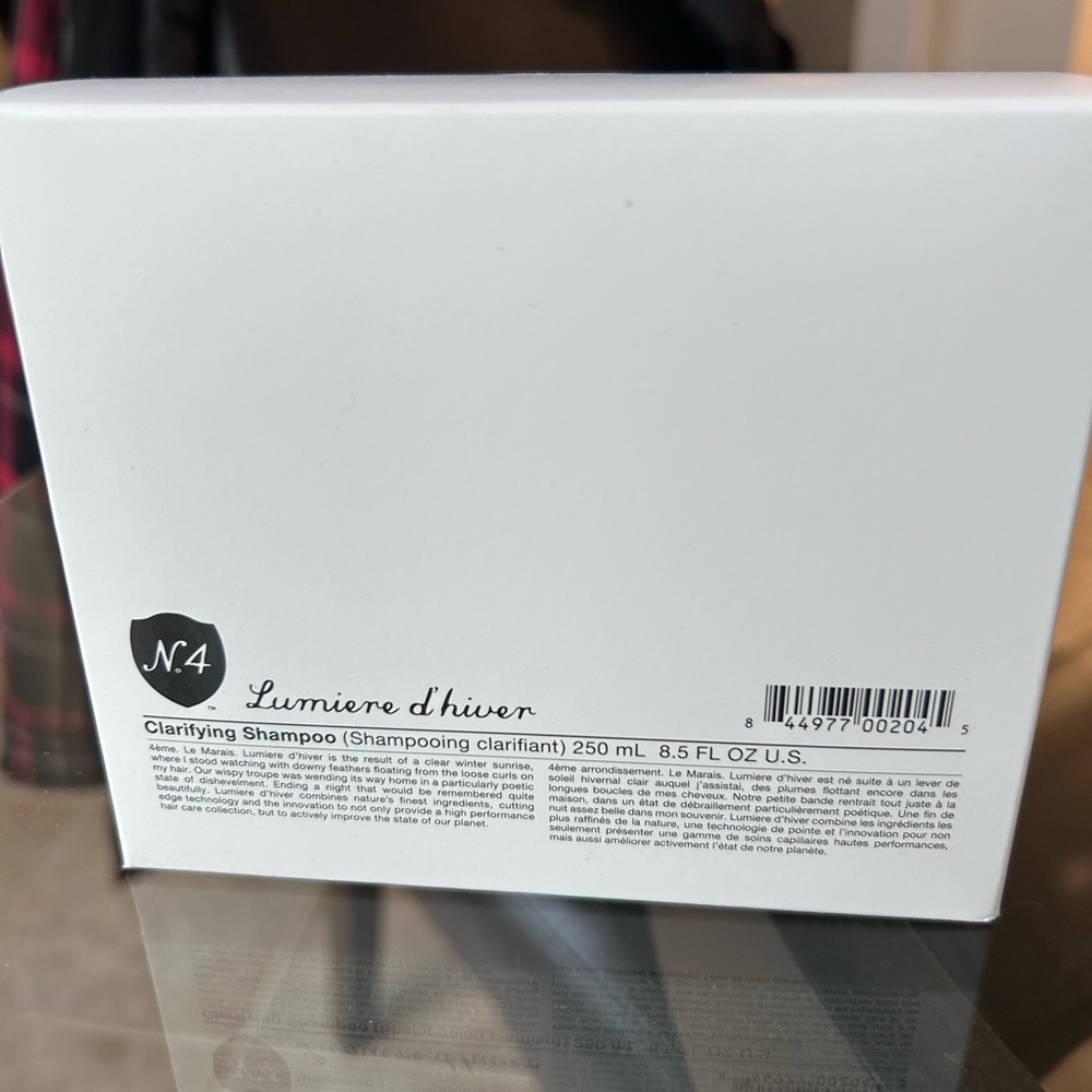 Clarifying Shampoo -No4 Lumiere d’hiver 250ml